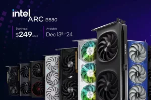 اینتل کارت‌های گرافیک جدید Arc B580 و Arc B570 را با قیمت ارزان معرفی کرد