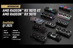  AMD سری جدید کارت‌های گرافیک رادئون RX 9070 را در نمایشگاه CES به نمایش گذاشت