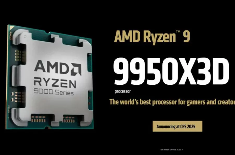 پردازنده‌های قدرتمند AMD معرفی شدند؛ رایزن 9 9950X3D و 9900X3D با کش 3 بعدی