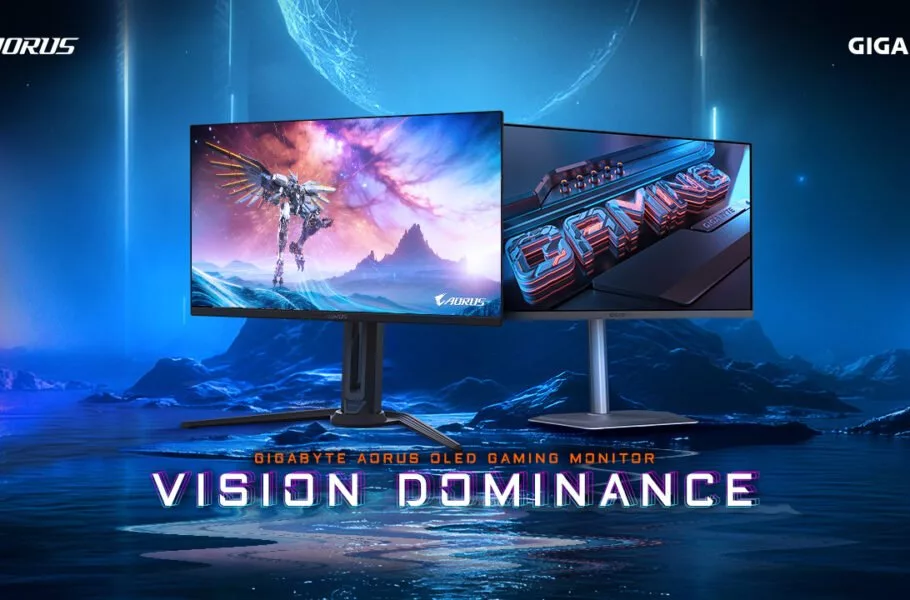 گیگابایت از یک مانیتور ۵۰۰ هرتزی و یک مانیتور 4K گیمینگ جدید رونمایی کرد
