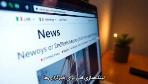 لینک‌سازی امن برای خبرگزاری‌ها