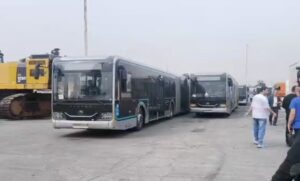 ترخیص صدها تاکسی، واگن قطار و اتوبوس برقی شهرداری تهران از گمرک شهید رجایی