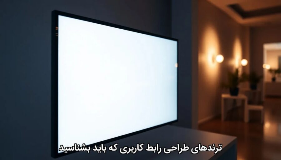 ترندهای طراحی رابط کاربری که باید بشناسید