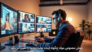 هوش مصنوعی مولد چگونه آینده تولید محتوا را تغییر می‌دهد؟