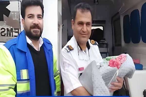 فرزندی که در آغوش اورژانس به دنیا آمد