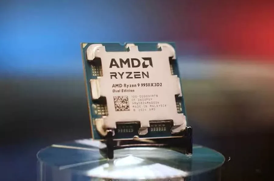 پردازنده پرچمدار جدید AMD معرفی شد: Ryzen 9950X3D2 با ۲۰۸ مگابایت کش!