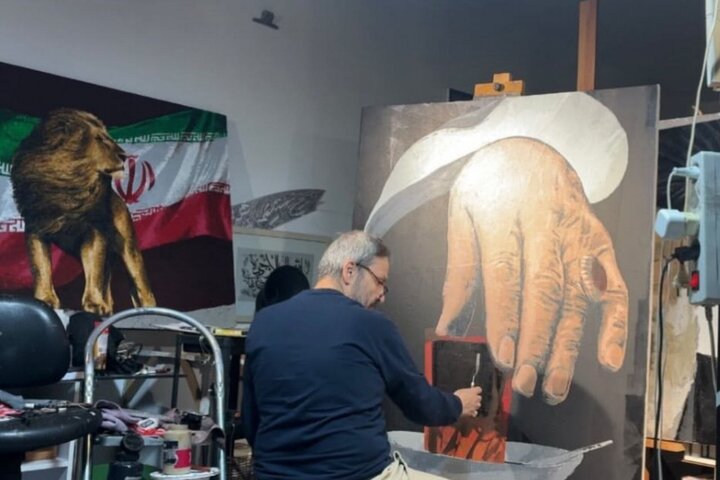 اثر جدید علی میرفتاح برای چهلم رهبر شهید رونمایی شد