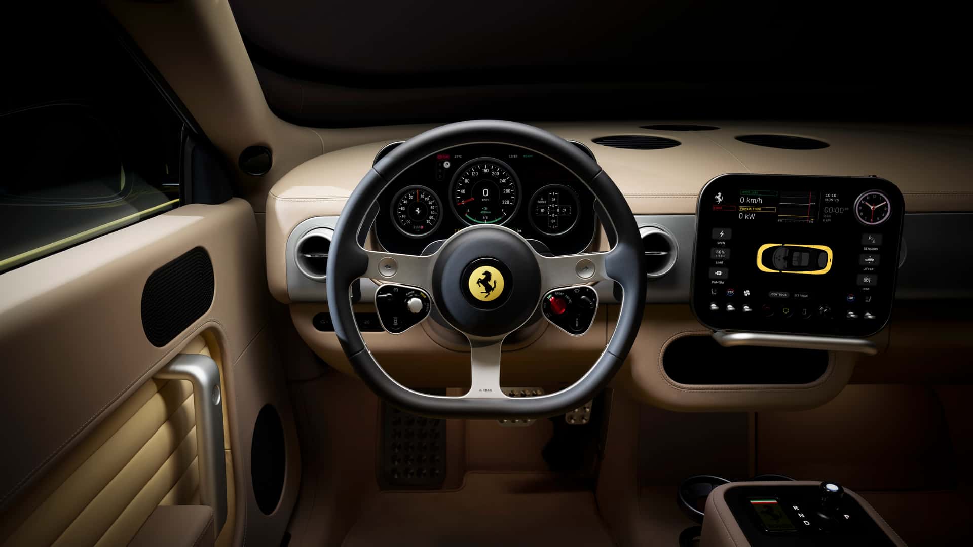 سقوط سهام فراری در پی رونمایی از منفورترین خودرو برقی تاریخ ferrari-luce (1)