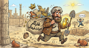 شغل شما چیست؟ غارتگر میراث فرهنگی ایران!