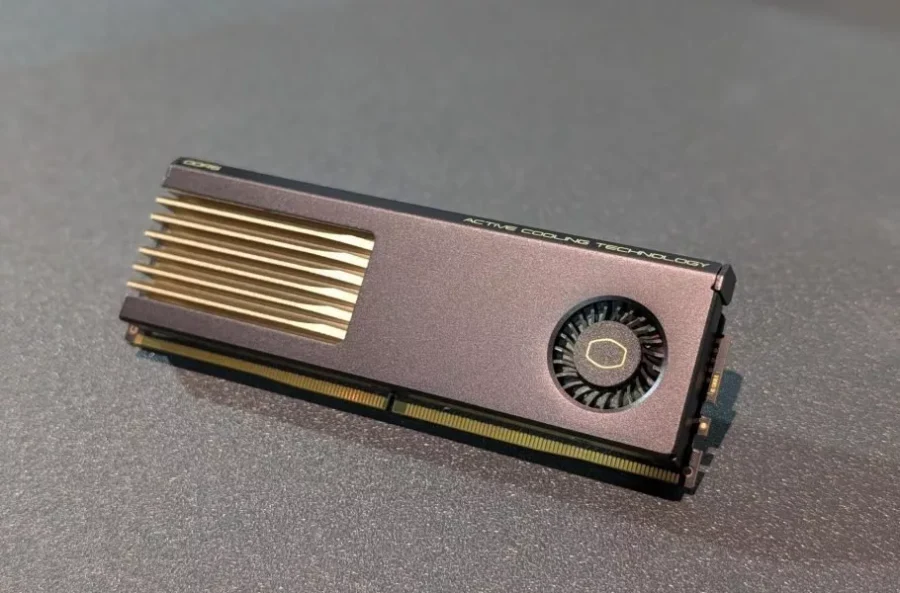 همکاری کولر مستر و جی‌اسکیل: معرفی رم‌های DDR5 مجهز به فن MasterDIMM AC