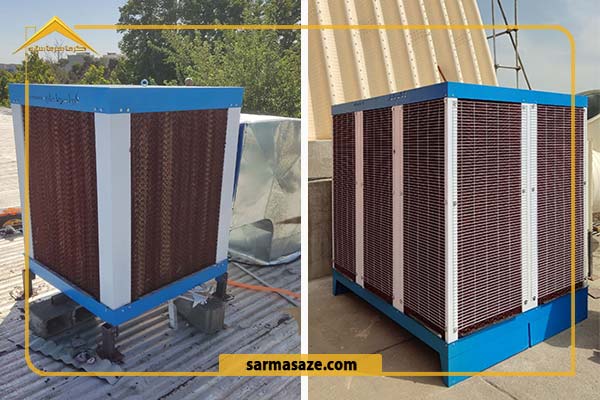 کولر صنعتی چیست و چه کاربردی در سوله و کارخانه دارد؟ کولر صنعتی سرماسازه شرق راهکار سرمایش صنعتی