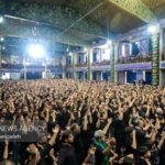 نوحه خوانی «راغب» در مسجد حظیره یزد همزمان با روز تاسوعای حسینی