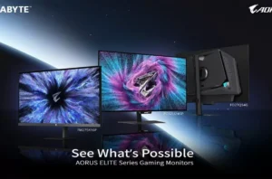 گیگابایت از سه مانیتور گیمینگ پیشرفته با Tandem OLED و Mini LED رونمایی کرد