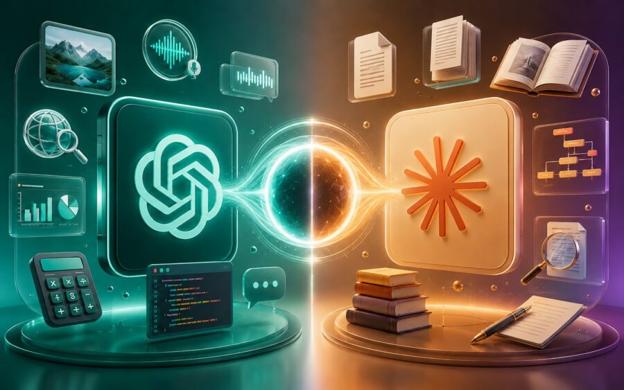 Chatgpt بهتر است یا Claude؟ (دقیق‌ترین بررسی 2026)