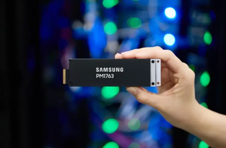 سامسونگ تولید انبوه اولین حافظه PCIe 6.0 خود را برای سرورهای هوش مصنوعی آغاز کرد