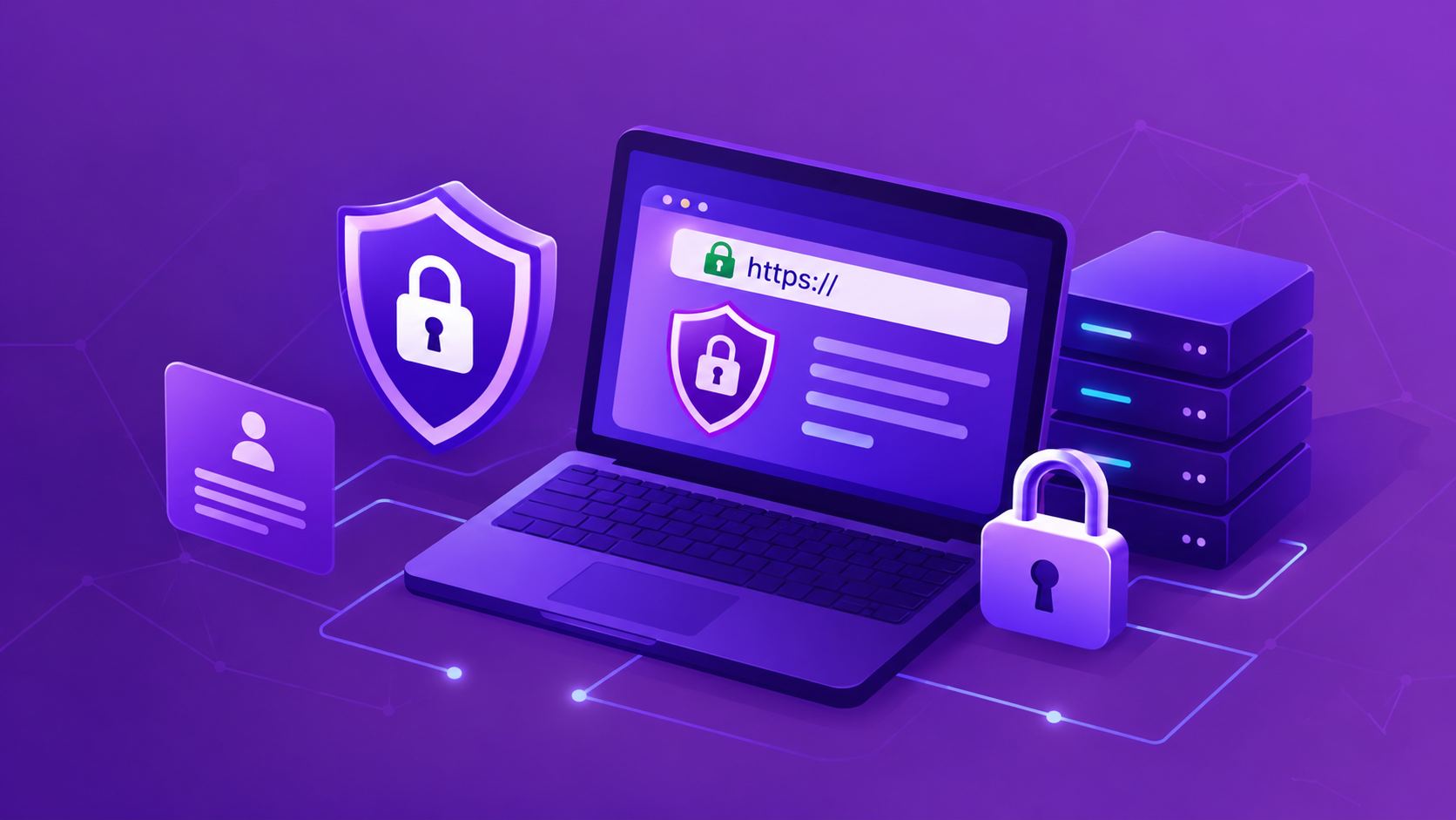 نقشه راه امنیت وبسایت؛ از فعالسازی HTTPS تا انتخاب گواهینامه SSL خدمات میزبانی وب سرور.آیآر