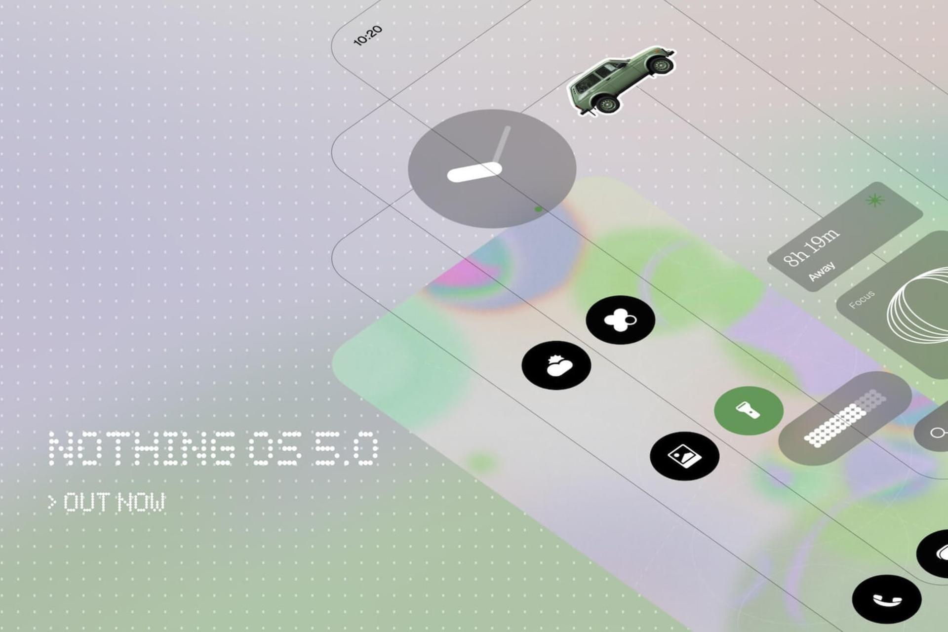 آپدیت Nothing OS 5.0 رونمایی شد؛ نسخه سفارشی اندروید ۱۷ برای گوشی‌های ناتینگ