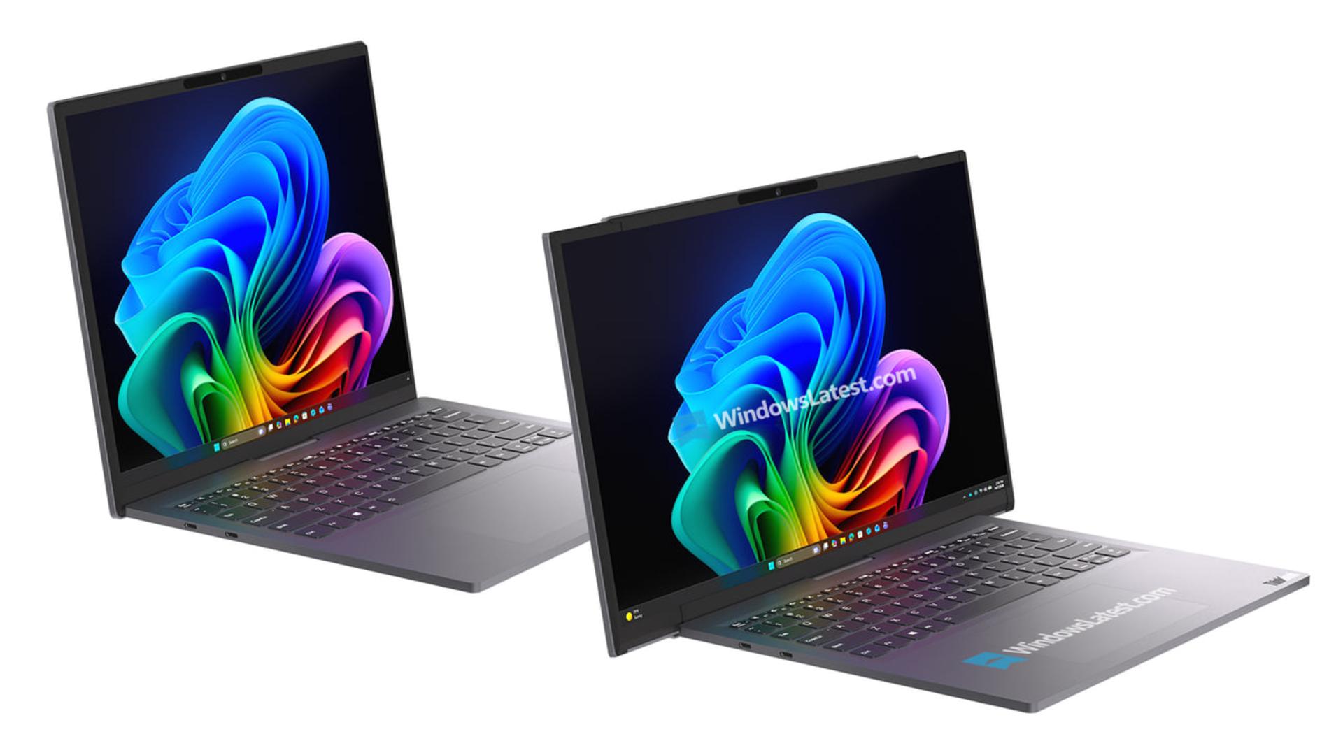 لپتاپ جادویی جدید لنوو، نمایشگری با امکان تغییر سایز دارد لپتاپ لنوو ThinkBook با دو نمایشگر عریض و کیبورد مجزا