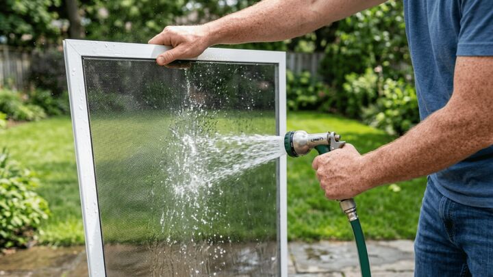 چطور توری پنجره را تمیز کنیم؟