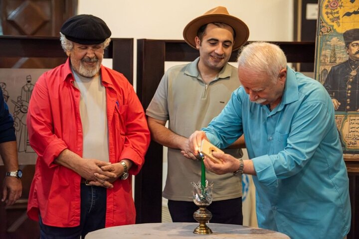 کارگردان و بازیگر «سبیل‌السلطنه» به آئین «سیاه‌بازی» سوگند داده شد!