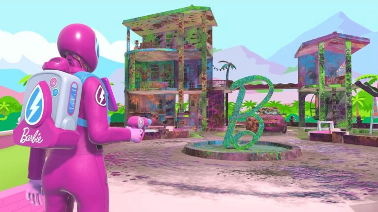 بسته الحاقی Barbie برای بازی PowerWash Simulator 2 معرفی شد؛ شست‌وشو در دنیای صورتی