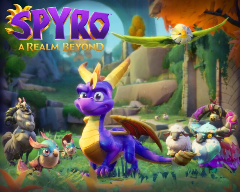 تصاویر هنری جدید Spyro: A Realm Beyond اسپایرو، دوستانش و منطقه Arcadian Vale را به تصویر می‌کشد